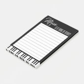 Musik ist etwas Schönes Post-it Klebezettel (angewinkelt)