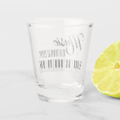 Musik ist etwas Schönes Schnapsglas (Rückseite)