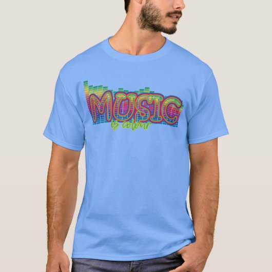 Musik ist Farbfreunde T-Shirt (Vorderseite)