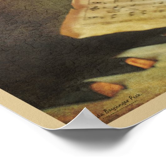 Musik ist Freude Poster (Ecke)