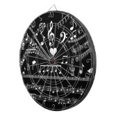 Musik ist geliebt!__ dartscheibe (Vorderseite rechts)