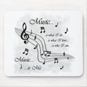 Musik ist ich mousepad