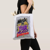 Musik ist Ihre Superpower Option 3 Tasche (Von Nahem)
