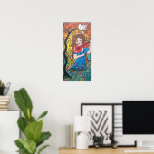 Musik ist in ihrem Soul Poster (Heimbüro)