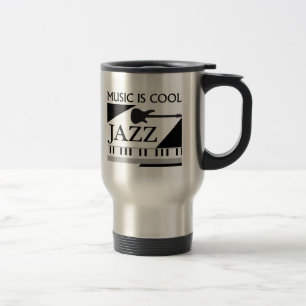 Musik ist, JAZZ cool Reisebecher