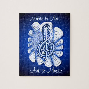 Musik ist Kunst Puzzle