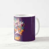 Musik ist Leben Kaffeetasse (VorderseiteRechts)