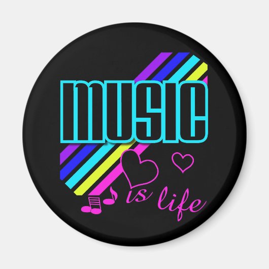 Musik ist Leben Magnet (Vorne)