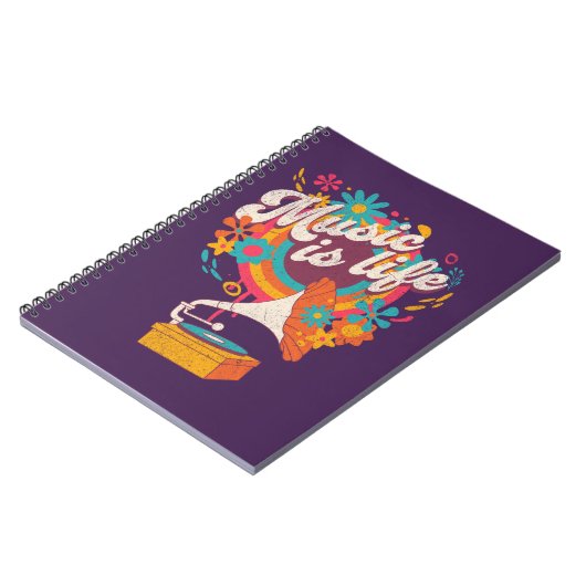 Musik ist Leben Notizblock (Linke Seite)