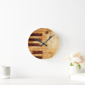 Musik ist Leben Runde Wanduhr (Zuhause)