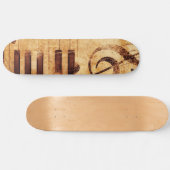 Musik ist Leben Skateboard (Horizontal)