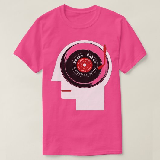 Musik ist Leben T-Shirt (Design vorne)