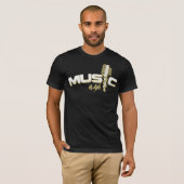 Musik ist Leben T-Shirt (Vorne ganz)