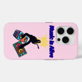 Musik ist lebendig Case-Mate iPhone hülle (Rückseite (Horizontal))