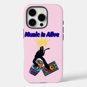 Musik ist lebendig iPhone 16 pro hülle