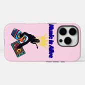 Musik ist lebendig Case-Mate iPhone hülle (Rückseite (Horizontal))