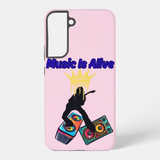 Musik ist lebendig samsung galaxy hülle (Rückseite)