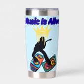 Musik ist lebendig thermobecher (Rückseite)