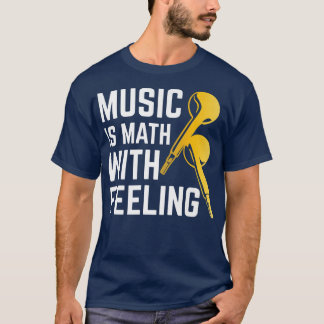 Musik ist Materie mit Gefühl-Musik T-Shirt