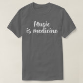 Musik ist Medizin T-Shirt (Design vorne)