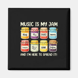 Musik ist mein Ding Musikliebhaber Musiklehrer Zur Magnet