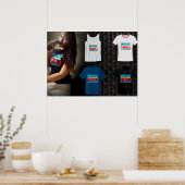 Musik ist mein Drogenposter Poster (Küche)