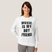 Musik ist mein Freund-Shirt T-Shirt (Vorne ganz)