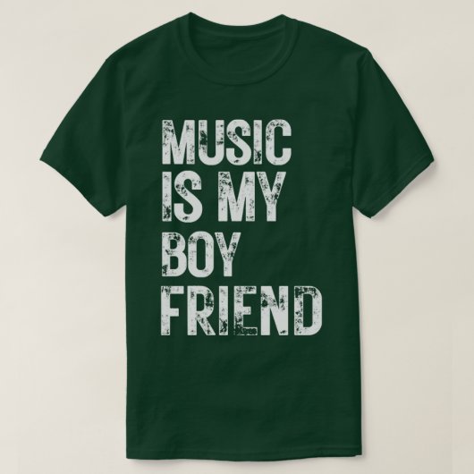 Musik ist mein Freund T-Shirt (Design vorne)