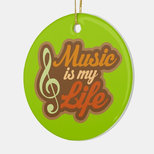 Musik ist mein keramik ornament (Links)