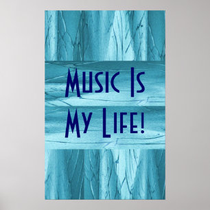 Musik ist mein Leben in Blue Chrome II Poster