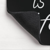 Musik ist mein Leben Mousepad (Ecke)