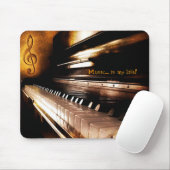 Musik ist mein Leben! Mousepad (Mit Mouse)