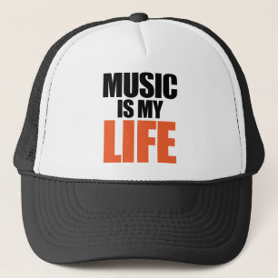 Musik ist mein Leben Truckerkappe
