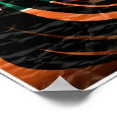 Musik ist mein Lebensposter Poster (Ecke)