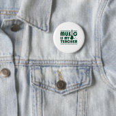 Musik ist mein Lehrer Button (Beispiel)