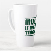 Musik ist mein Lehrer Milchtasse (Linke Ecke)