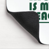 Musik ist mein Lehrer Mousepad (Ecke)