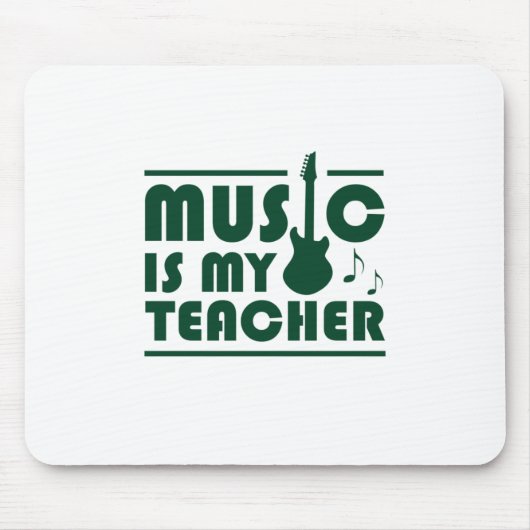 Musik ist mein Lehrer Mousepad (Vorne)