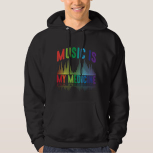 Musik ist mein Medizin-DJ-Musiker Hoodie