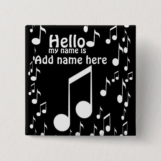 Musik ist mein Name_ Button (Vorderseite)