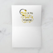 Musik ist mein romantischer Satz in der Liebe Programm (Innenseite)