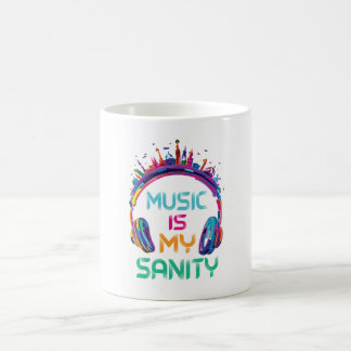 Musik ist mein Verstand Kaffee-Tasse Kaffeetasse