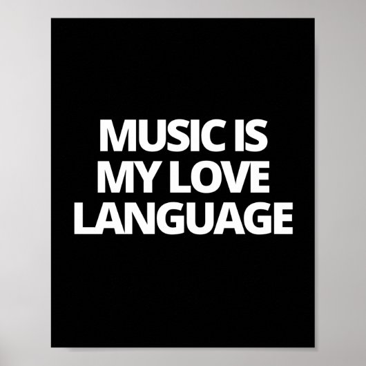 Musik ist meine Liebe Poster (Vorne)