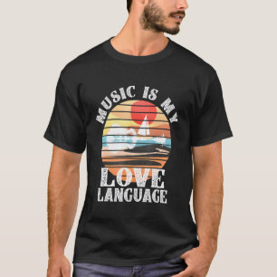 Musik ist meine Liebessprache- Gitarrist T-Shirt