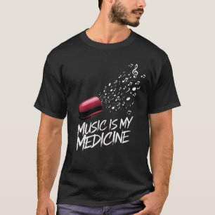 Musik ist meine Medizin für Musikliebhaber für ein T-Shirt