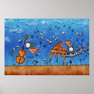 Musik ist Power Poster