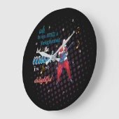 Musik ist so angenehm große wanduhr (Winkel)