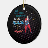 Musik ist so reizend keramik ornament (Links)