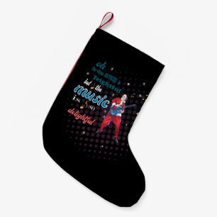 Musik ist so reizend kleiner weihnachtsstrumpf