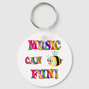 Musik ist Spaß Schlüsselanhänger